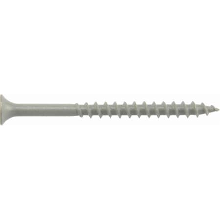 Dendesigns 2 x 8 in. Grey Extension Screw, 50PK DE592397
